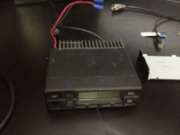 Kenwood TK-840 with Cimarron CEU-1 GE Star ANI code Kenwood TK-840